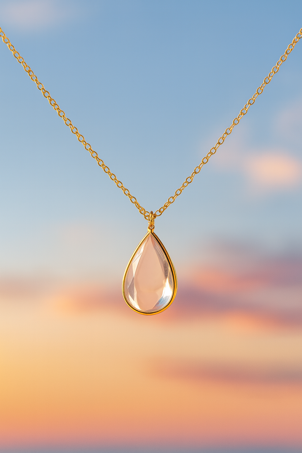 Collier & Pendentif Personnalisable Pour Garder Près De Soi Ceux Qu'On Aime |Couleur Or