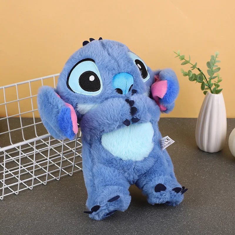 Peluche Stitch Respire & Ronronne – Doudou Apaisant 🌙💙