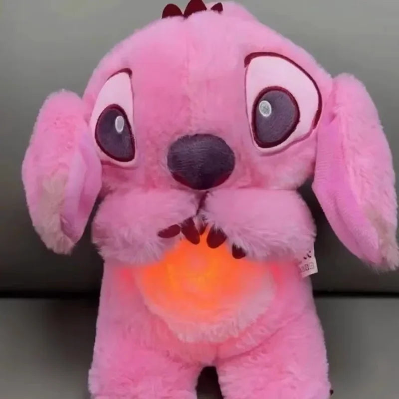 Peluche Stitch Respire & Ronronne – Doudou Apaisant 🌙💙